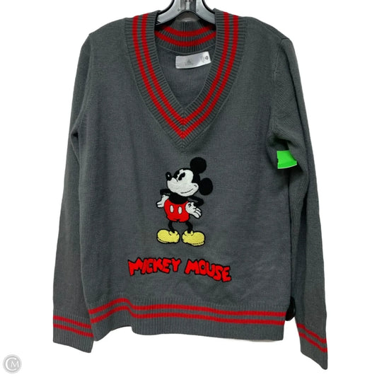 Sweater By Disney In Grey, Size: Xl