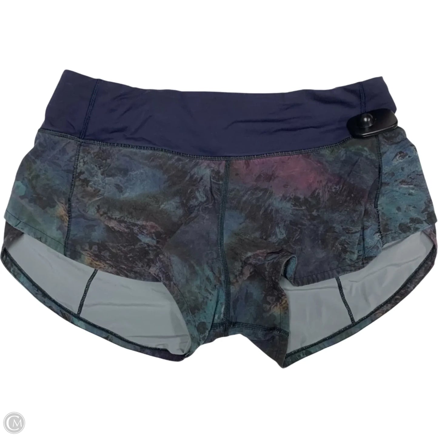 Athletic Shorts By Lululemon In Blue & Purple, Size: S