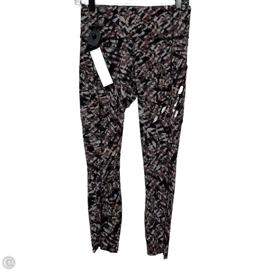 Athletic Leggings By Lululemon In Multi-colored, Size: M