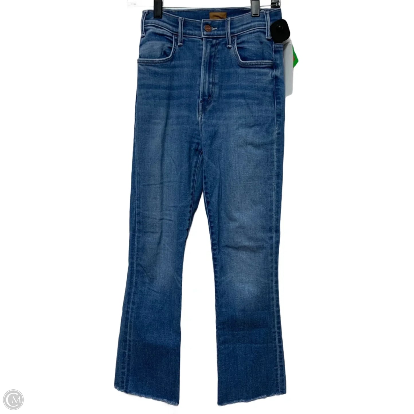 Jeans Straight By Mother In Blue Denim, Size: 2