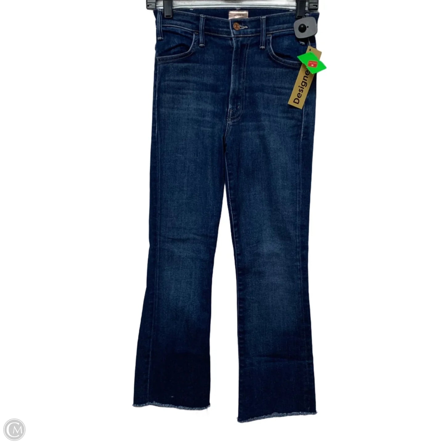 Jeans Straight By Mother In Blue Denim, Size: 2