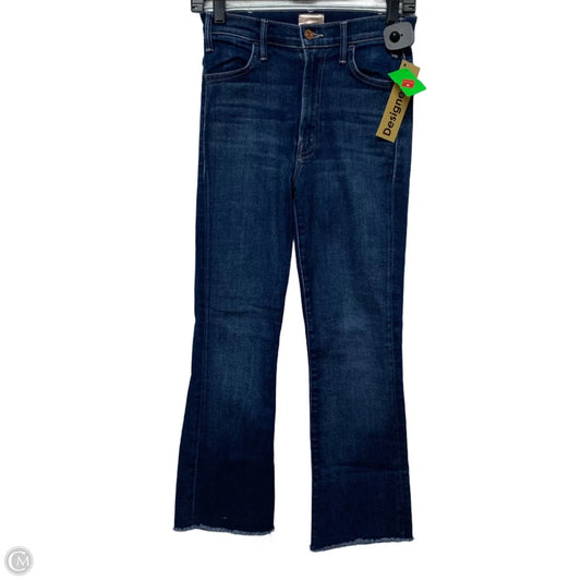 Jeans Straight By Mother In Blue Denim, Size: 2