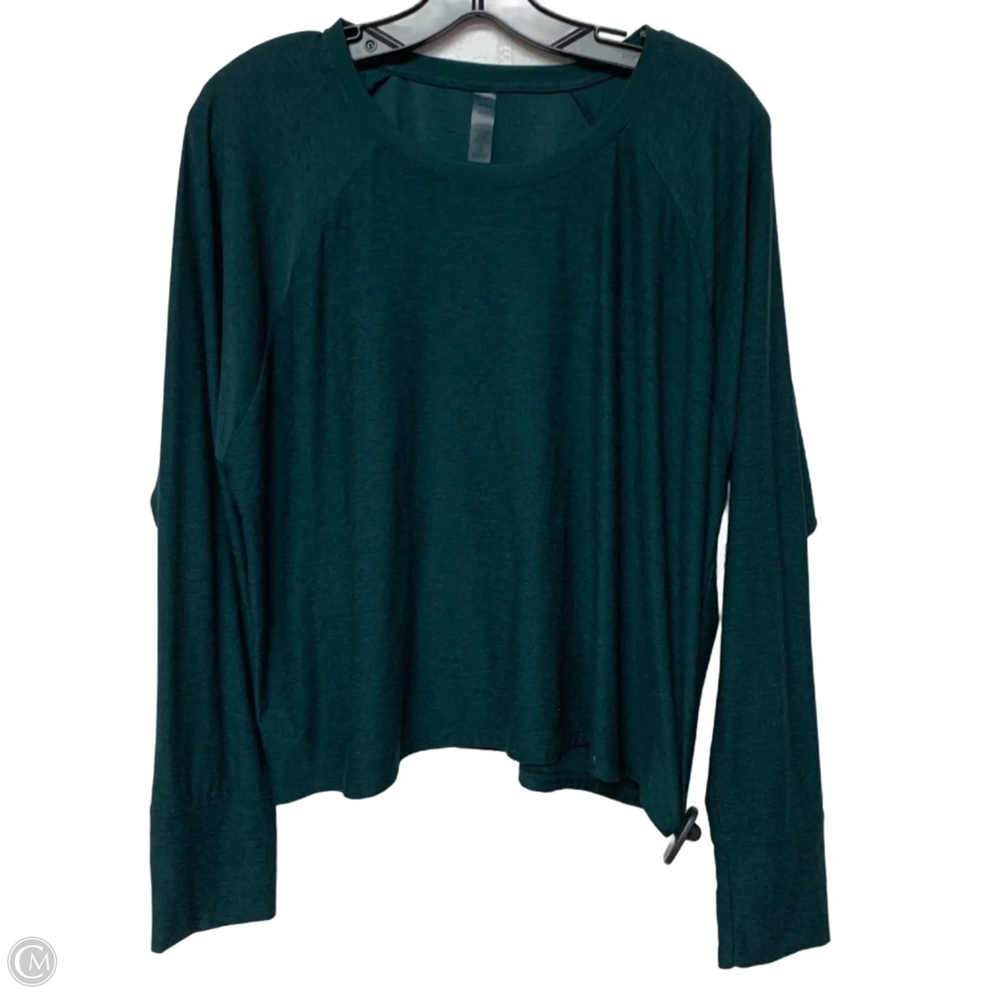 Athletic Top Long Sleeve Crewneck By Beyond Yoga In Green, Size: Xl