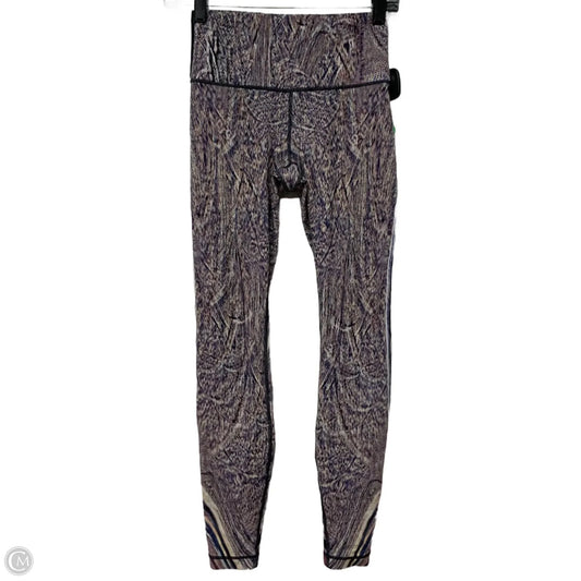Athletic Leggings By Lululemon In Purple, Size: S