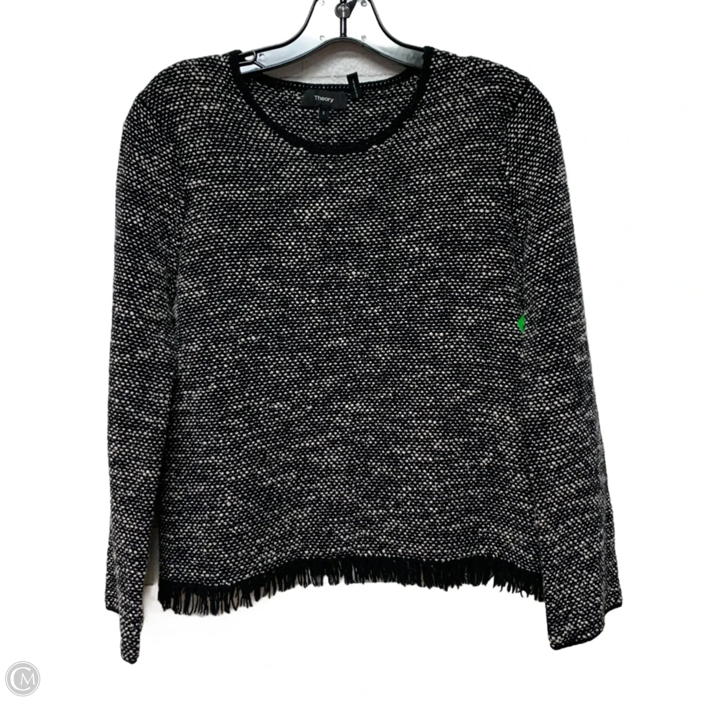 Sweater By Theory In Black & White, Size: S