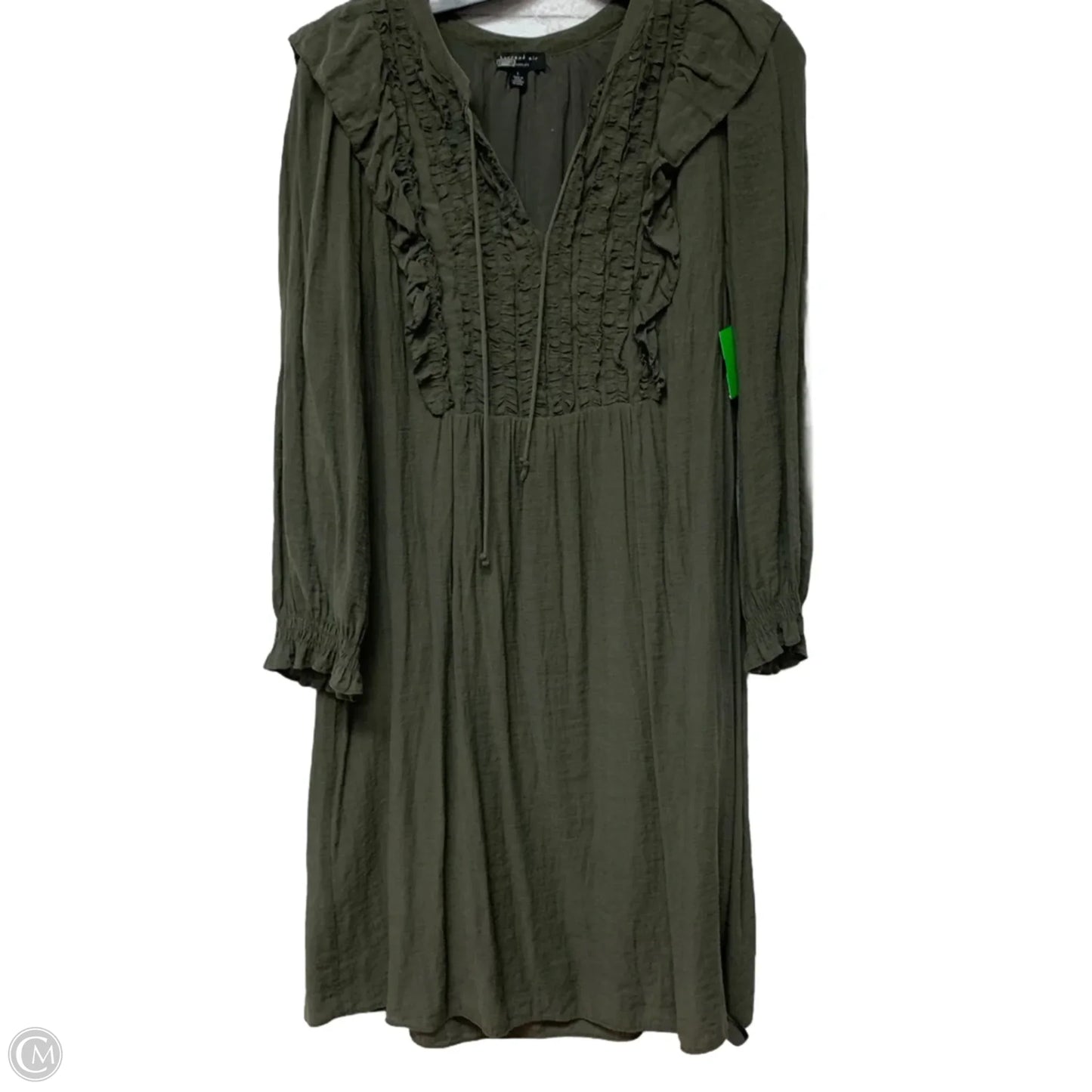 Dress Casual Short By Current Air In Green, Size: L