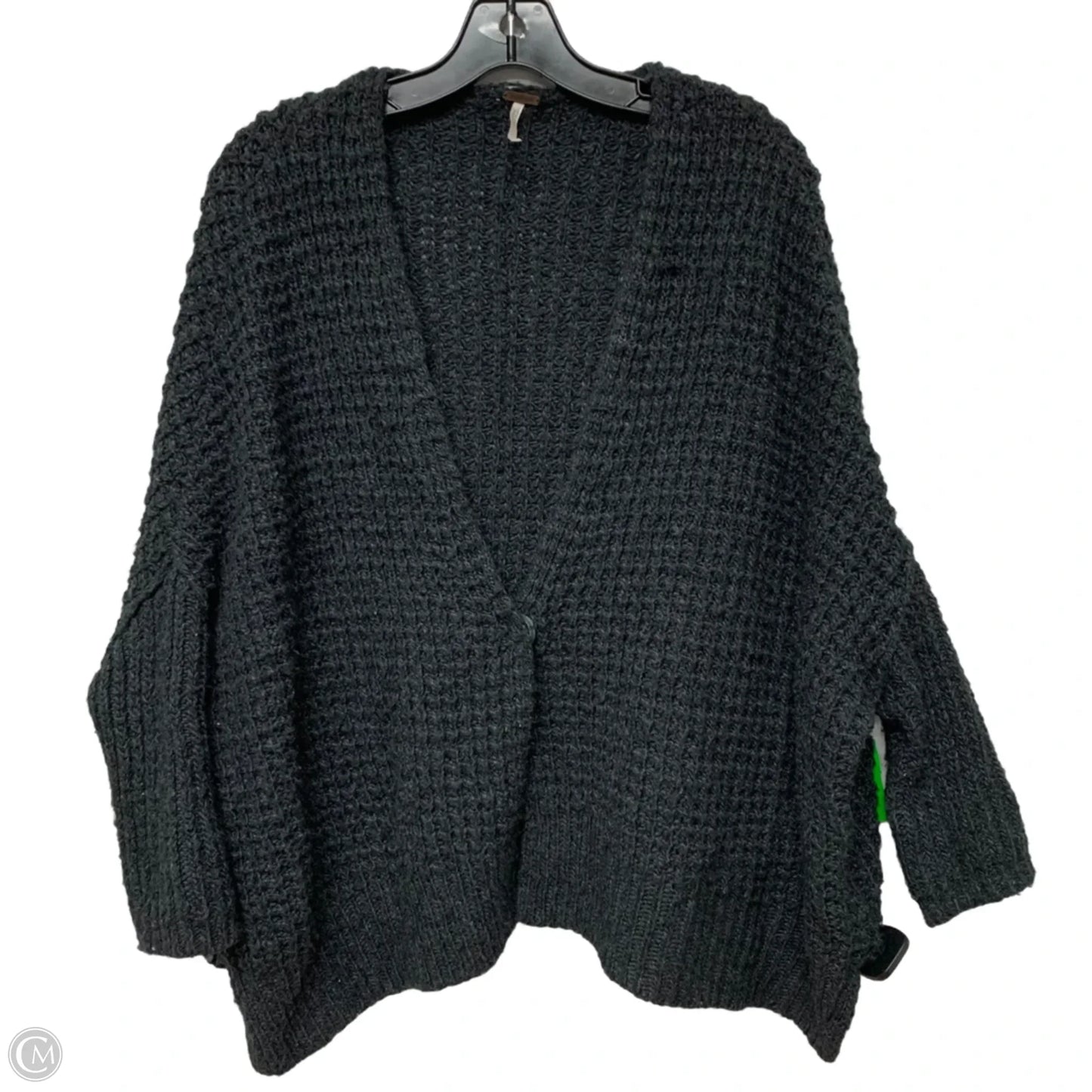 Sweater Cardigan By Free People In Grey, Size: Xs