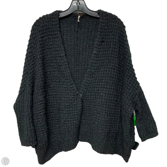 Sweater Cardigan By Free People In Grey, Size: Xs