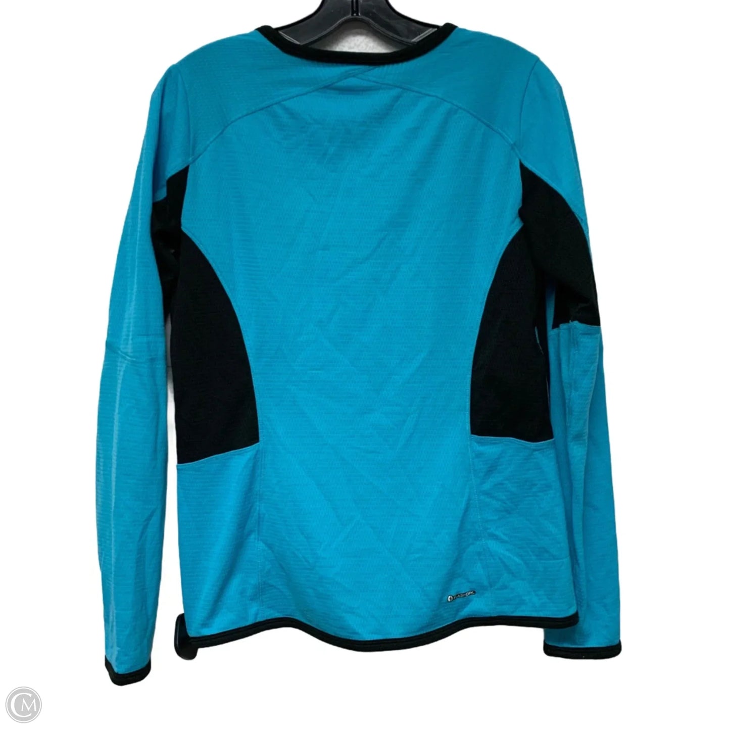 Athletic Top Long Sleeve Crewneck By The North Face In Blue, Size: L