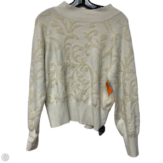 Sweater By Anthropologie In Cream, Size: Xs
