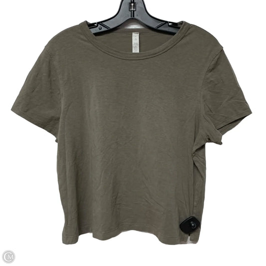 Athletic Tank Top By Lululemon In Green, Size: M