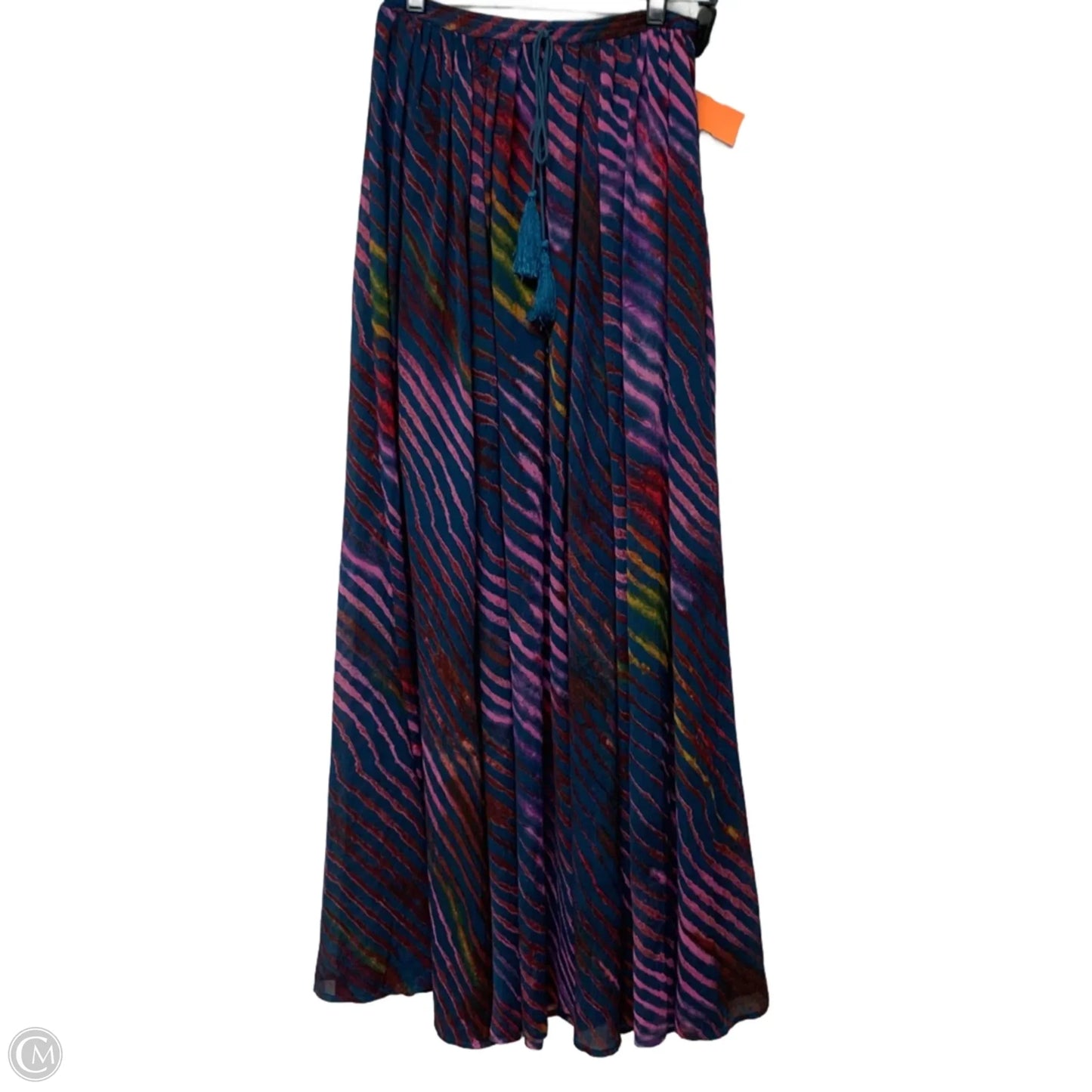 Skirt Maxi By Free People In Blue & Pink, Size: M