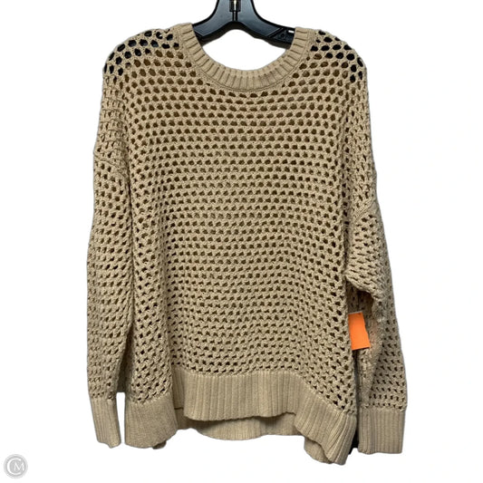Sweater By Old Navy In Cream, Size: 3x