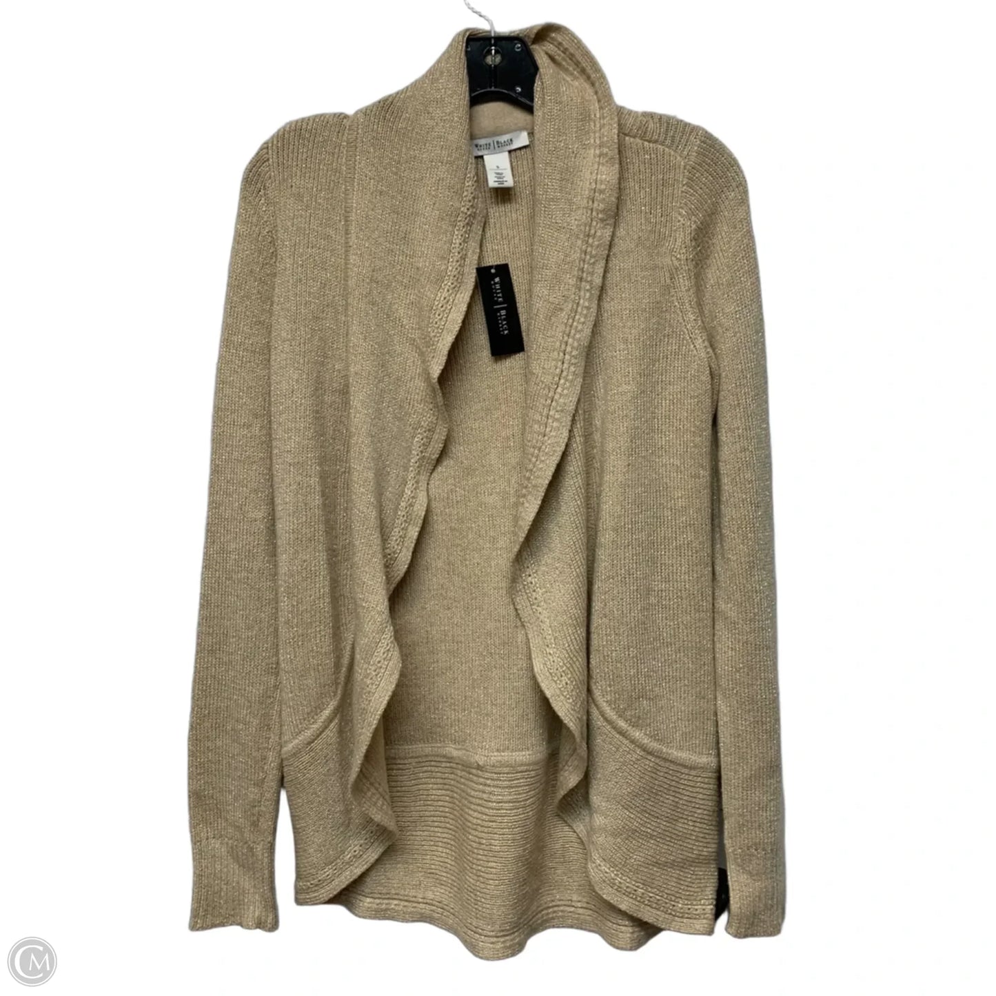 Sweater Cardigan By White House Black Market In Gold, Size: S