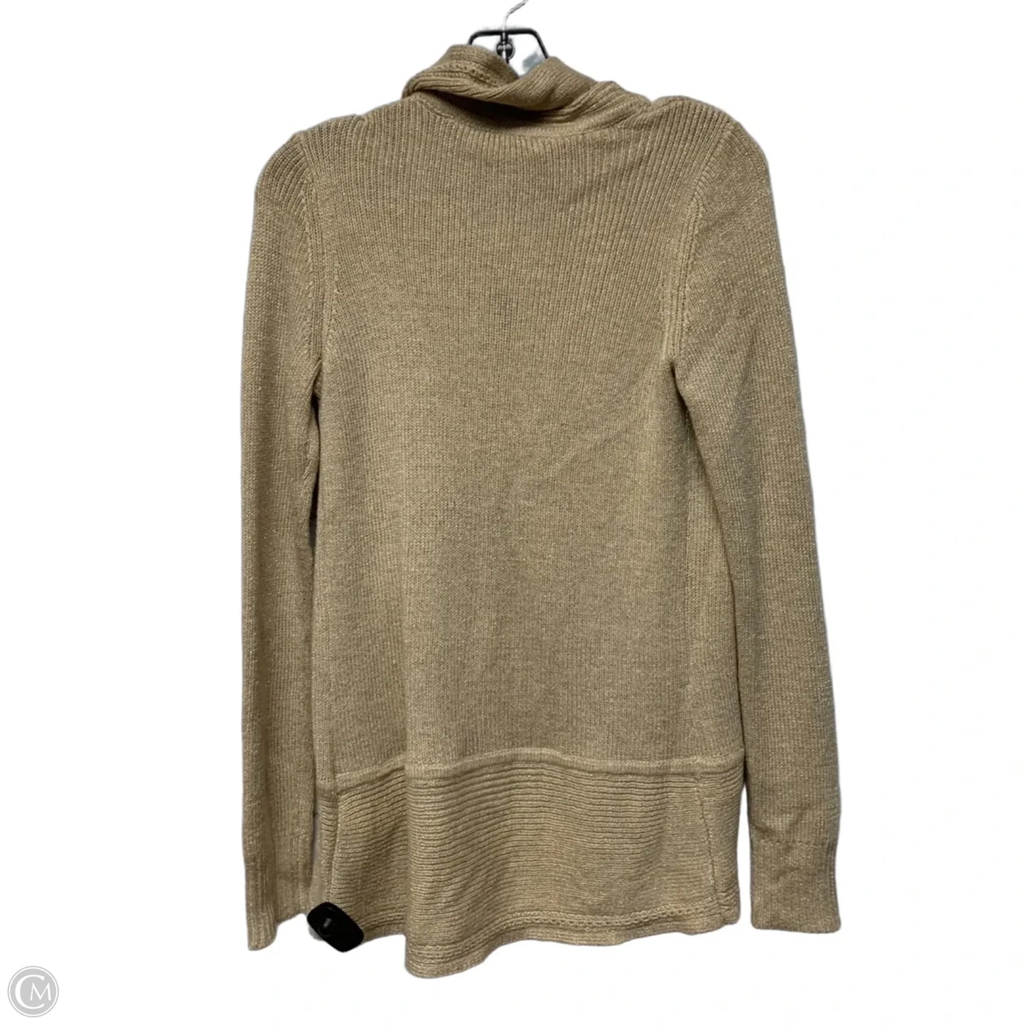 Sweater Cardigan By White House Black Market In Gold, Size: S