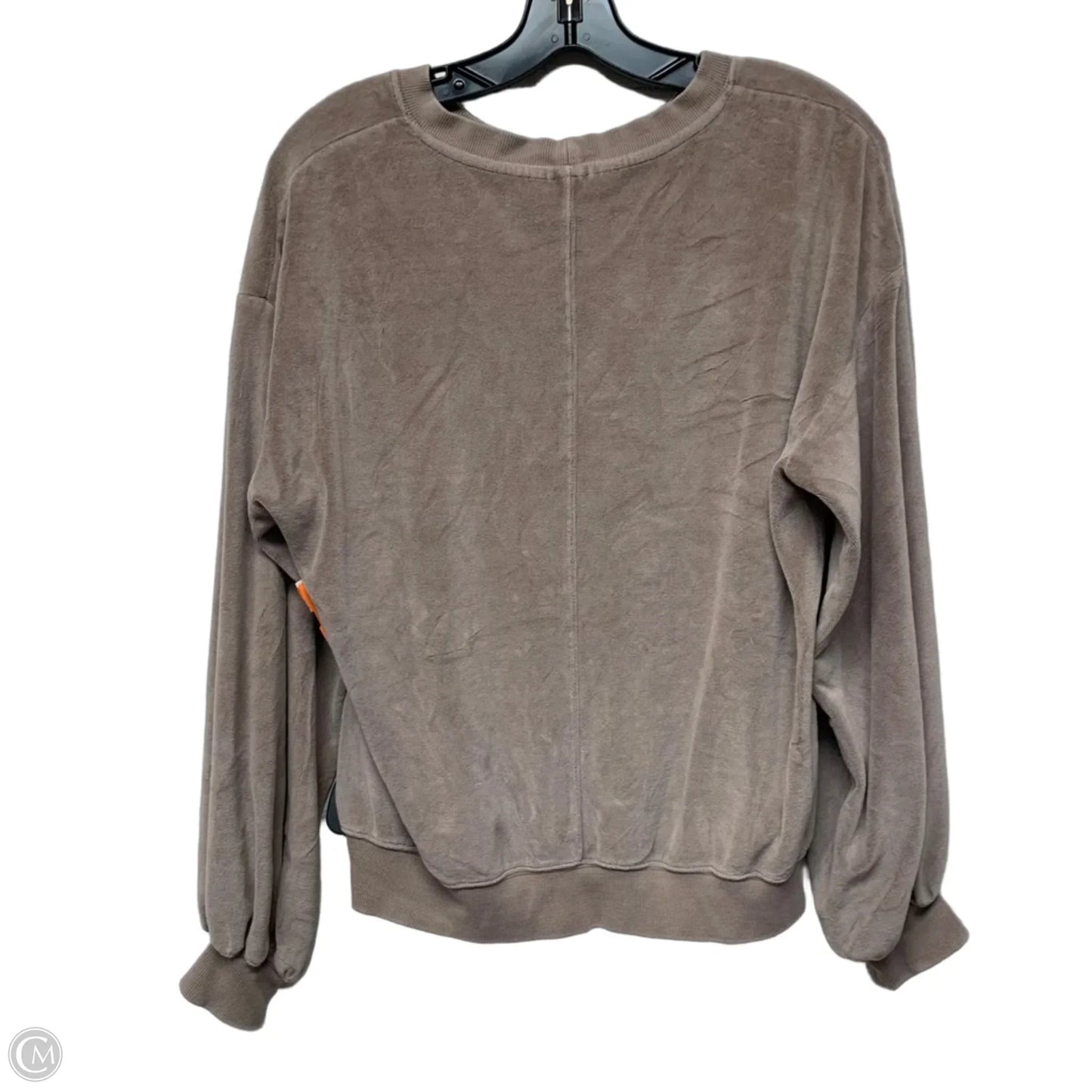Sweatshirt Crewneck By Young Fabulous & Broke In Beige, Size: S