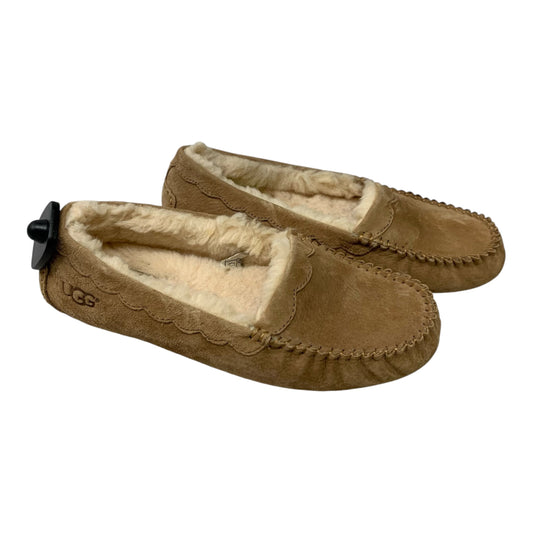 Shoes Designer By Ugg In Tan, Size: 9