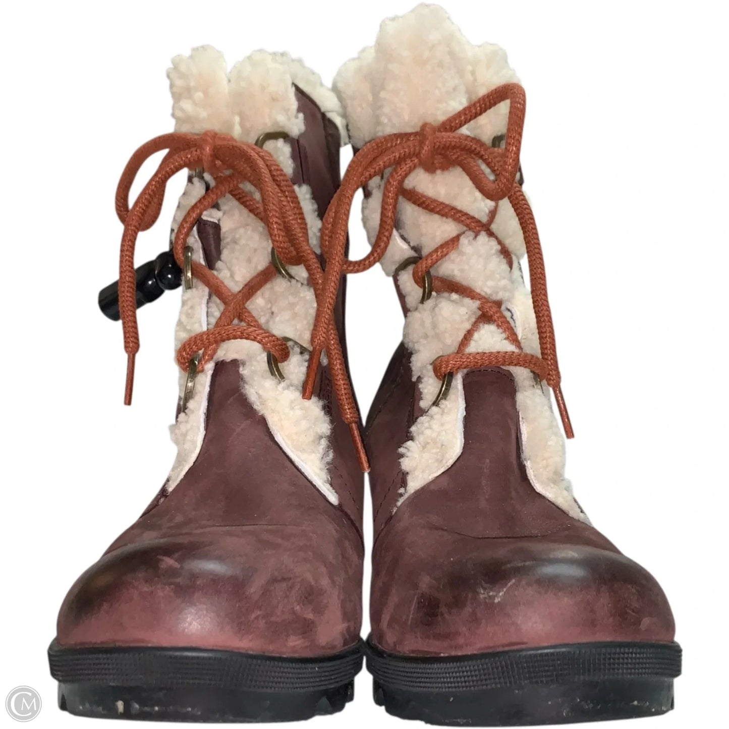 Boots Mid-calf Heels By Sorel In Purple, Size: 11