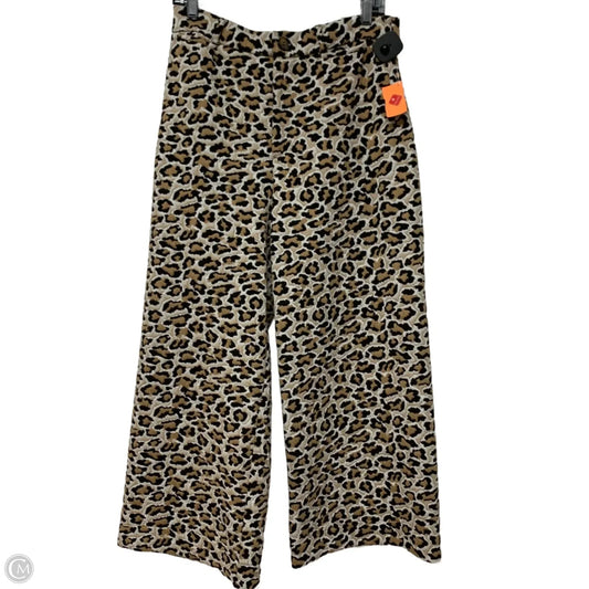 Pants Wide Leg By Maeve In Animal Print, Size: 12