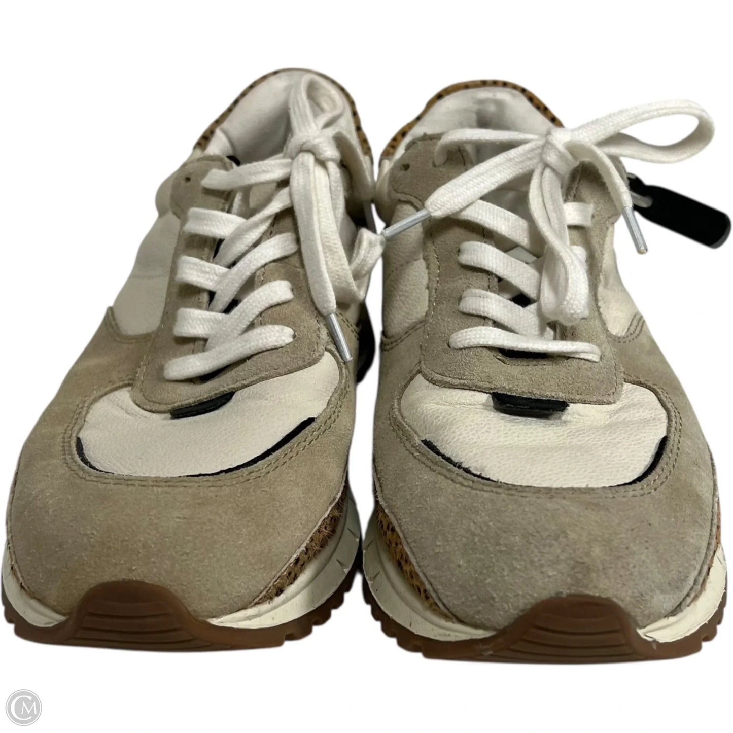 Shoes Sneakers By Madewell In Beige, Size: 8.5