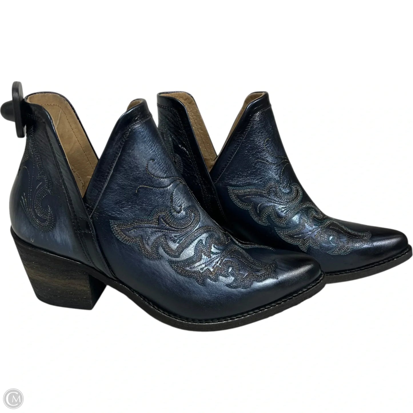 Boots Western By Circle G In Blue, Size: 8