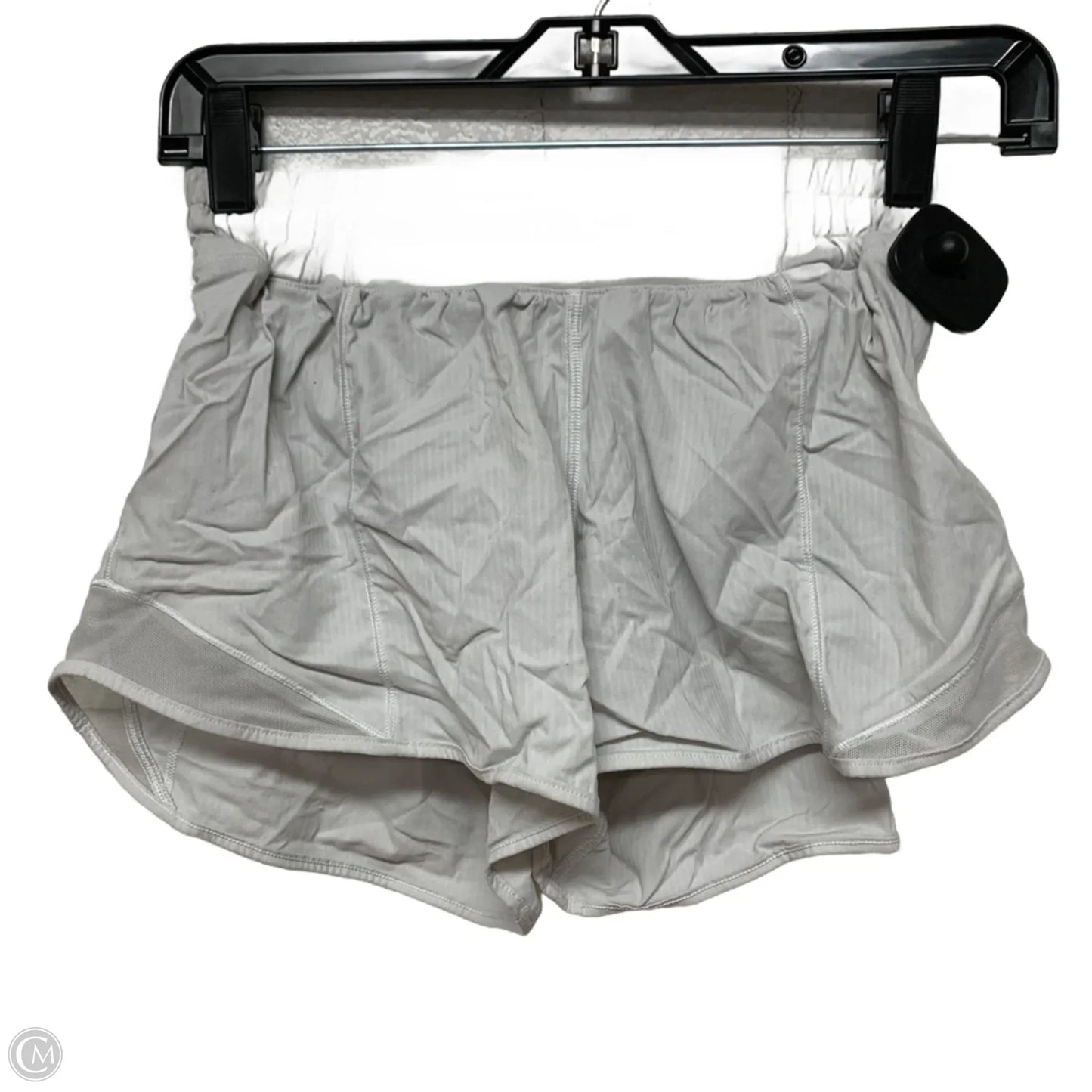 Athletic Shorts By Lululemon In White, Size: S