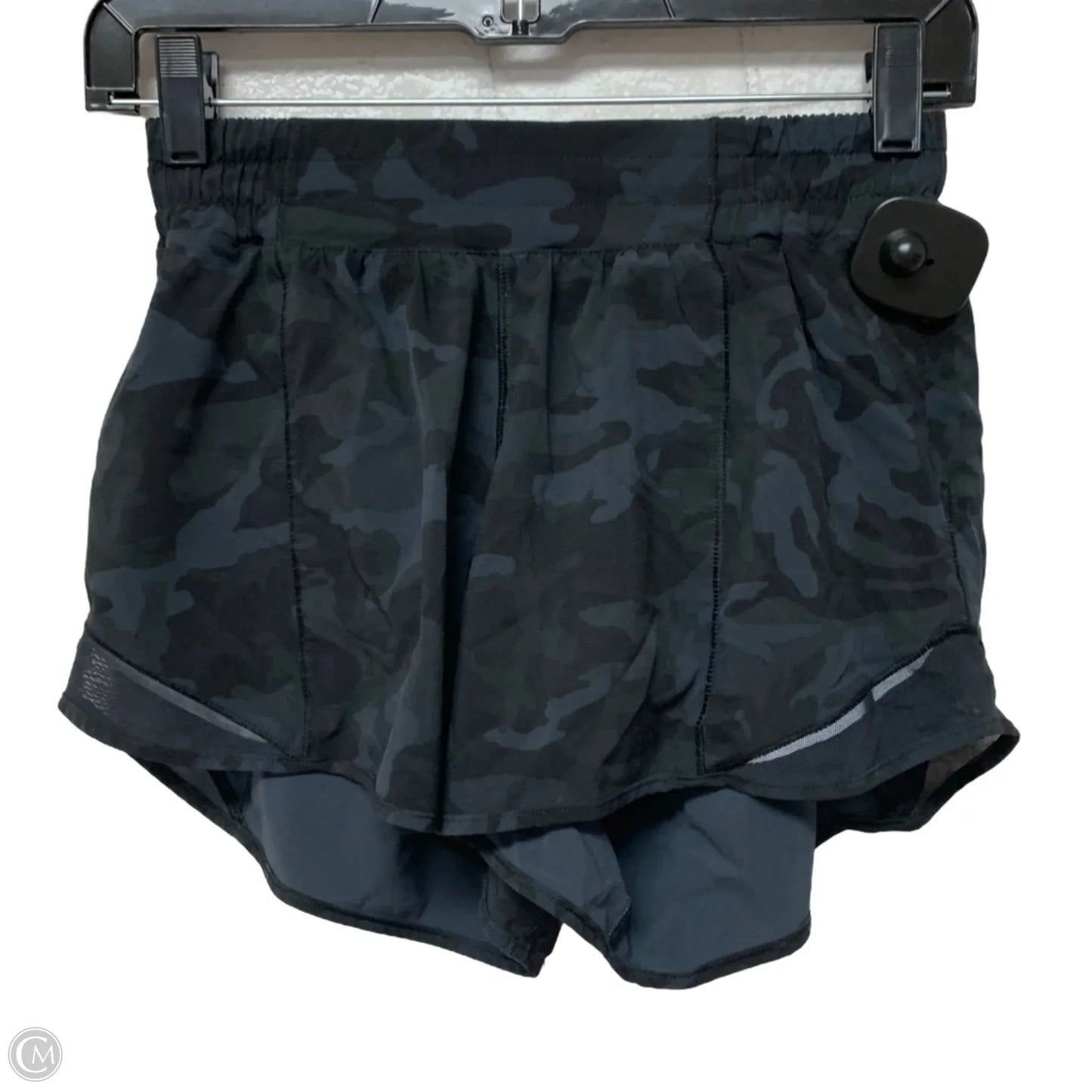 Athletic Shorts By Lululemon In Camouflage Print, Size: S