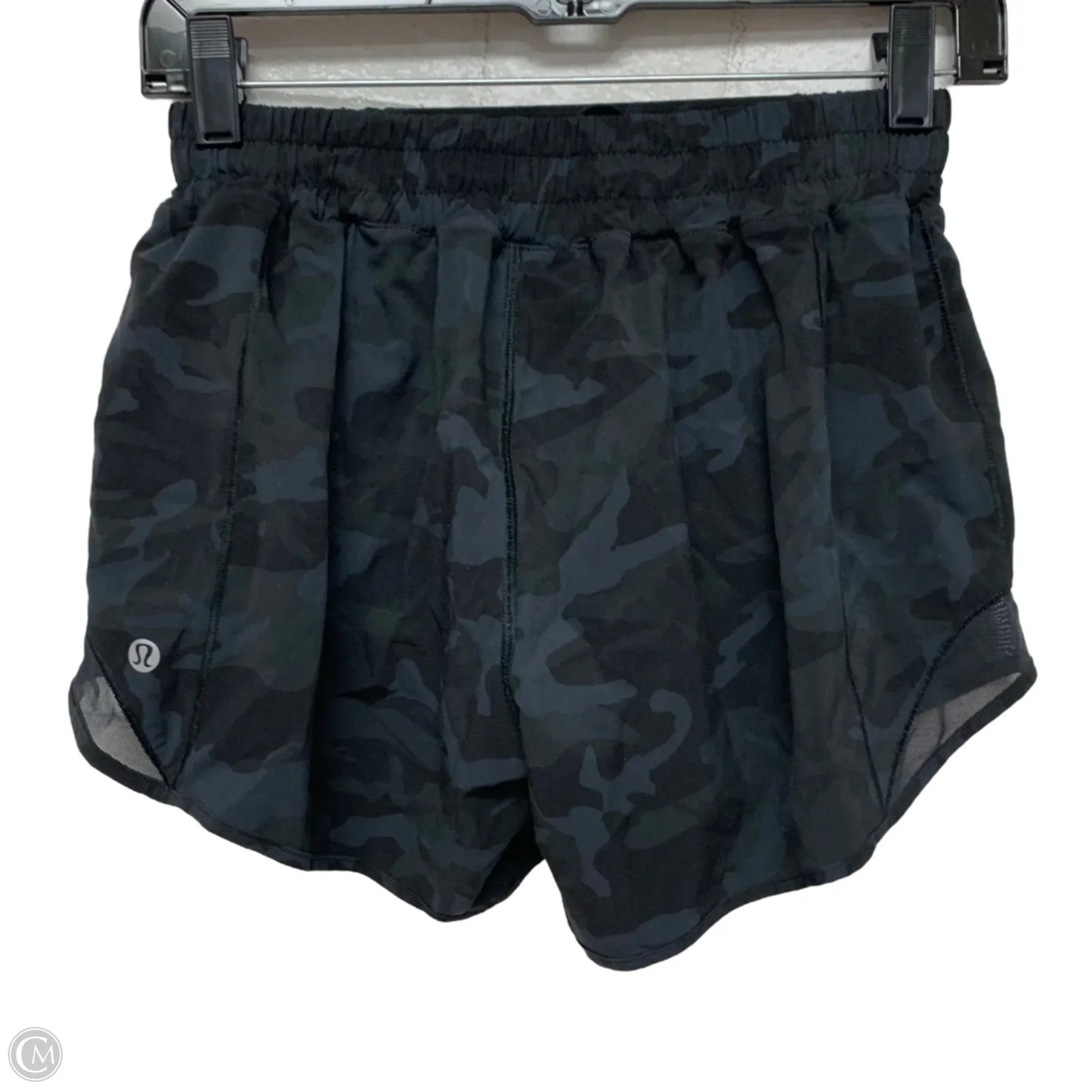 Athletic Shorts By Lululemon In Camouflage Print, Size: S