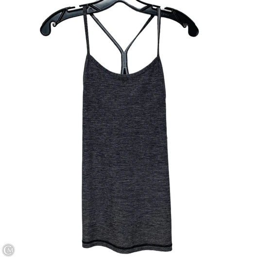 Athletic Tank Top By Lululemon In Grey, Size: S