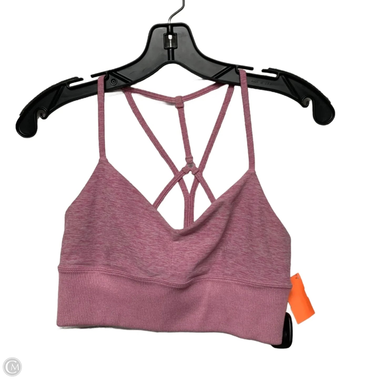 Athletic Bra By Alo In Pink, Size: S