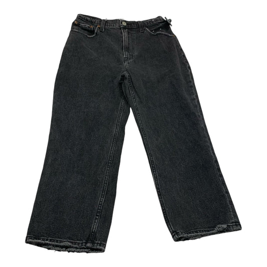 Pants Cropped By Abercrombie And Fitch In Black, Size: 2