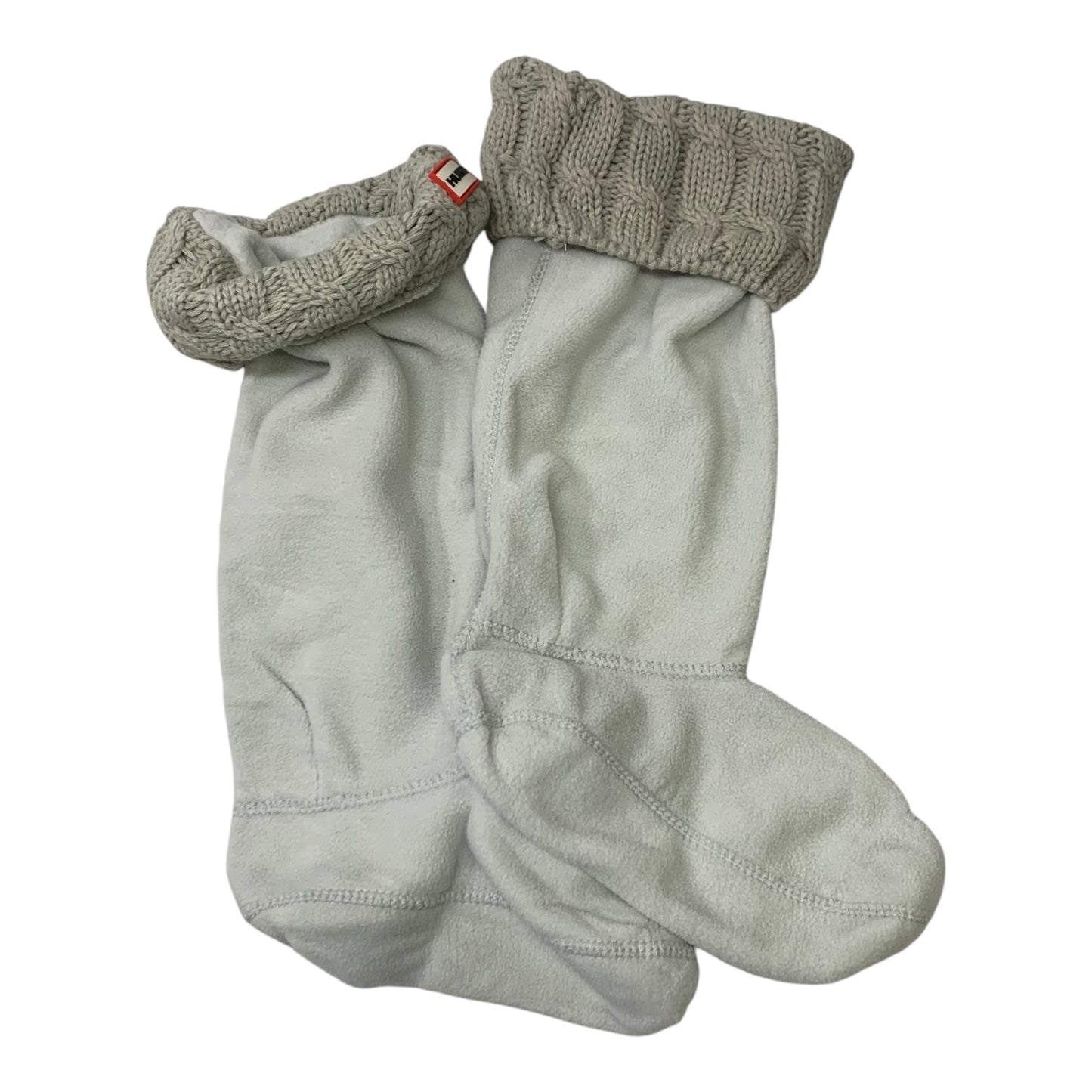 Socks Designer By Hunter In Grey, Size: M