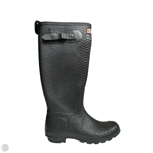 Boots Rain By Hunter In Grey, Size: 7