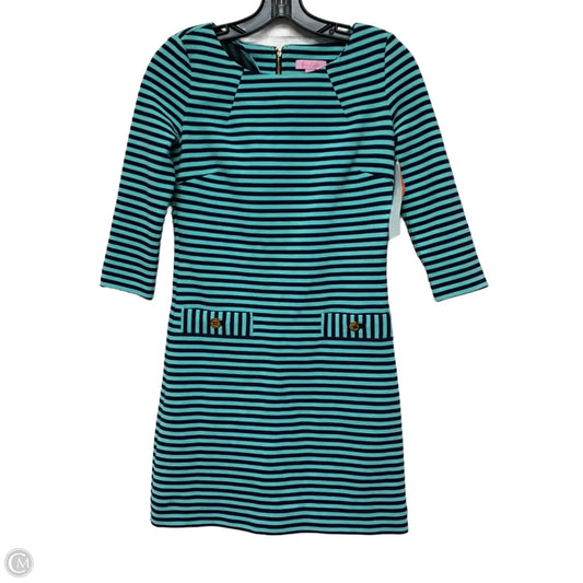 Dress Designer By Lilly Pulitzer In Striped Pattern, Size: Xs