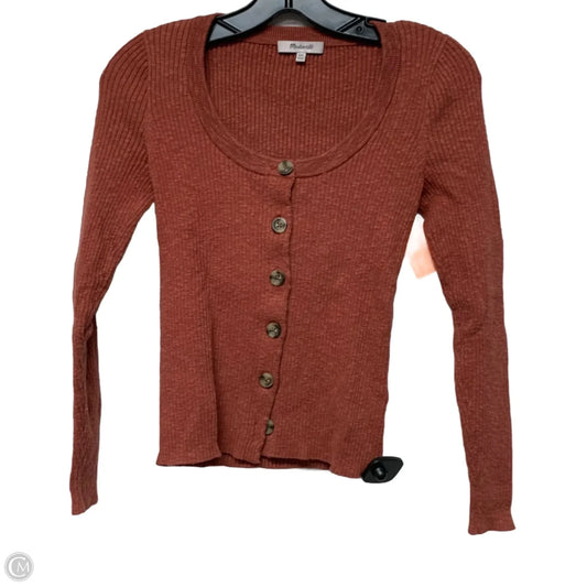 Cardigan By Madewell In Pink, Size: Xxs