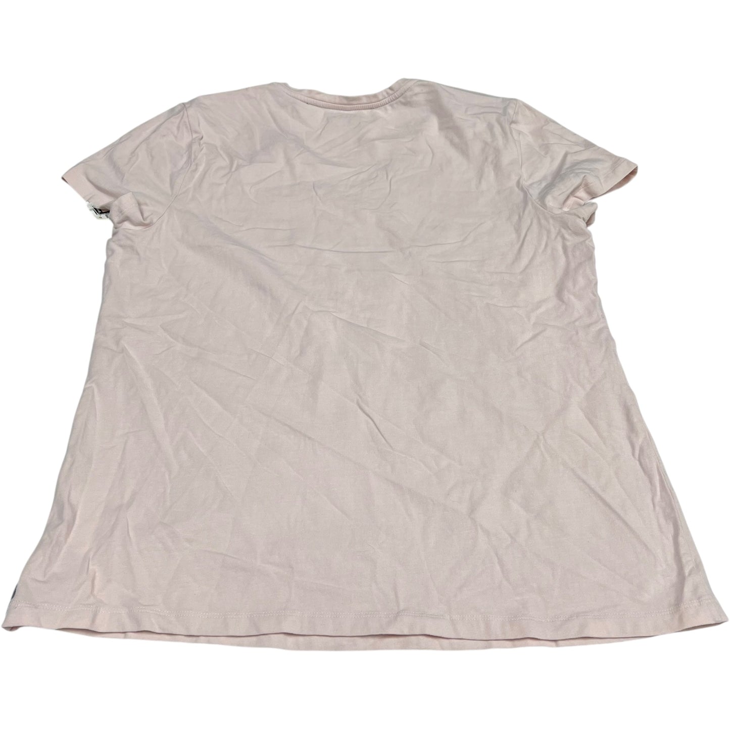 Top Short Sleeve Basic By Nautica In Pink, Size: Xl