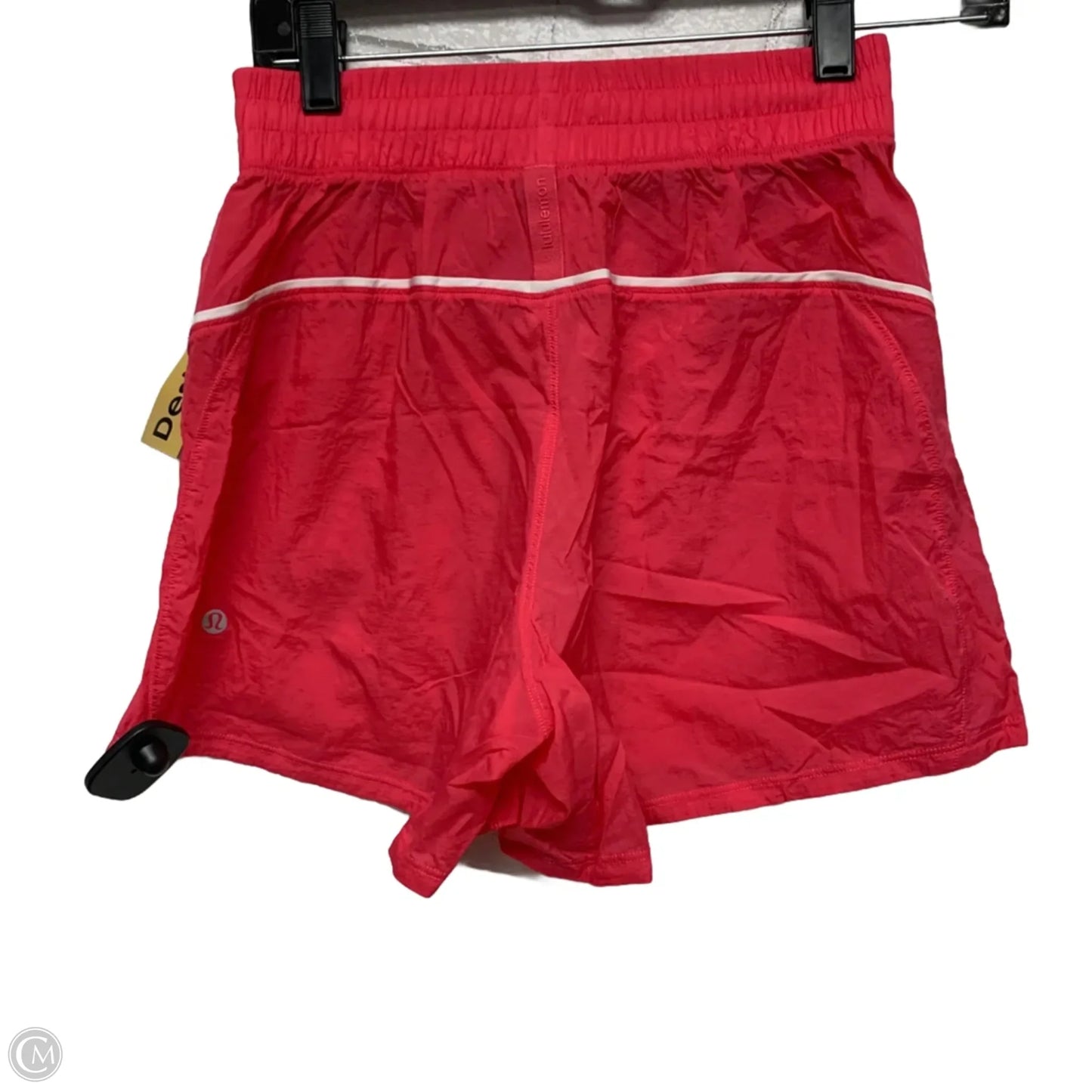 Athletic Shorts By Lululemon In Pink, Size: Xs