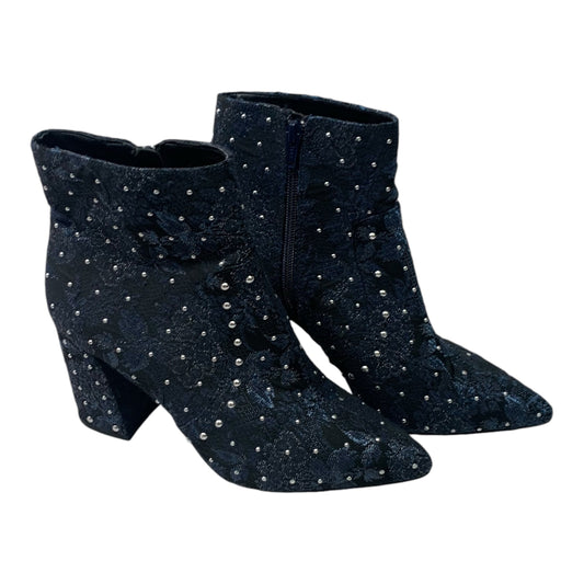 Boots Ankle Heels By Antonio Melani In Navy, Size: 8