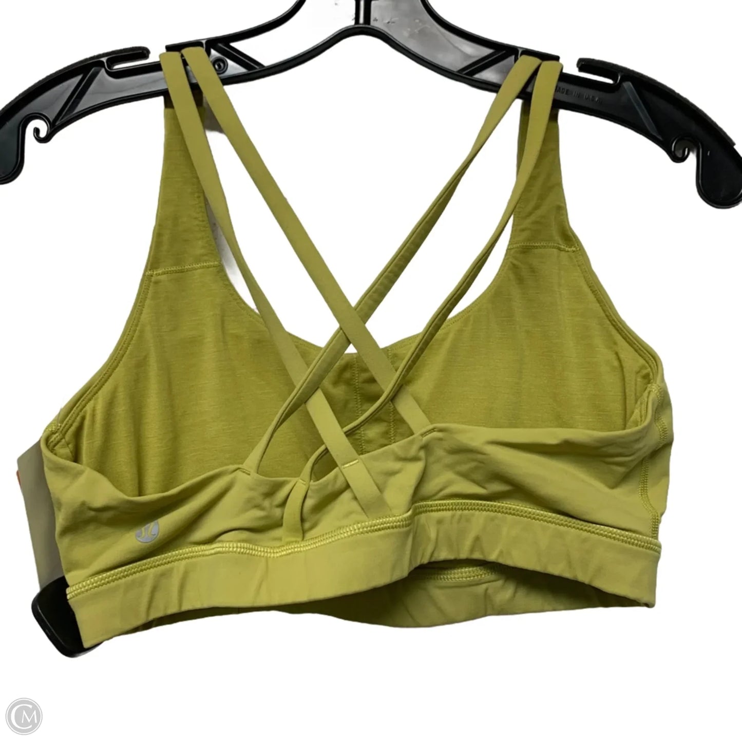 Athletic Bra By Lululemon In Green, Size: M