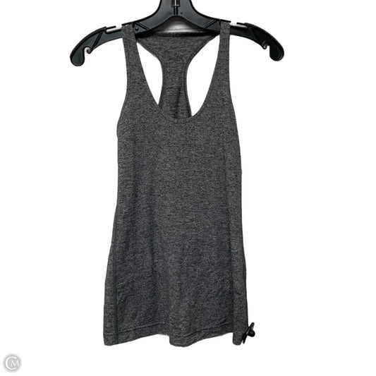 Athletic Tank Top By Lululemon In Grey, Size: L