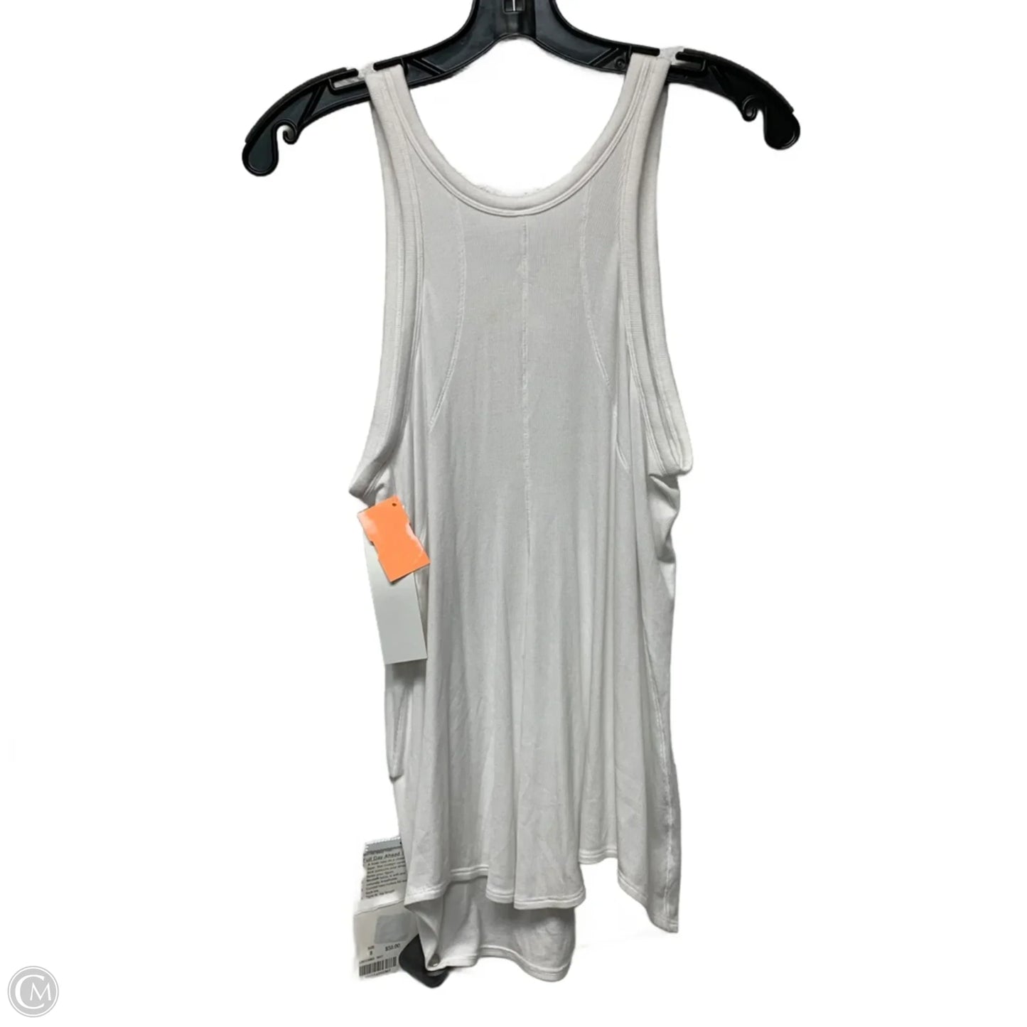 Athletic Tank Top By Lululemon In White, Size: M