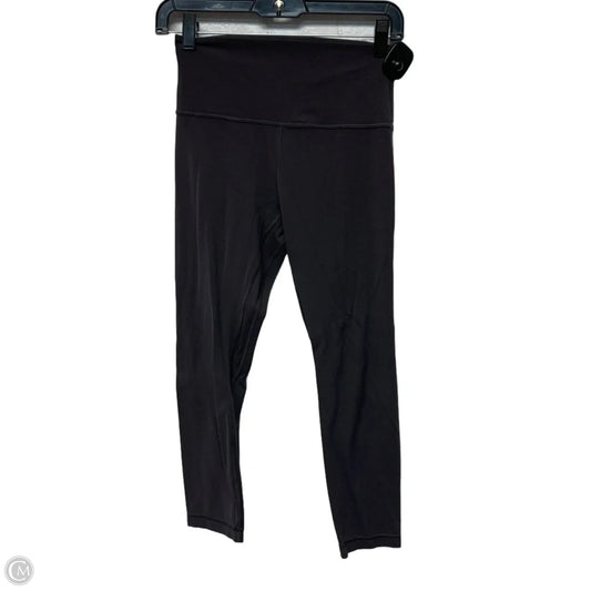 Athletic Leggings By Lululemon In Grey, Size: S