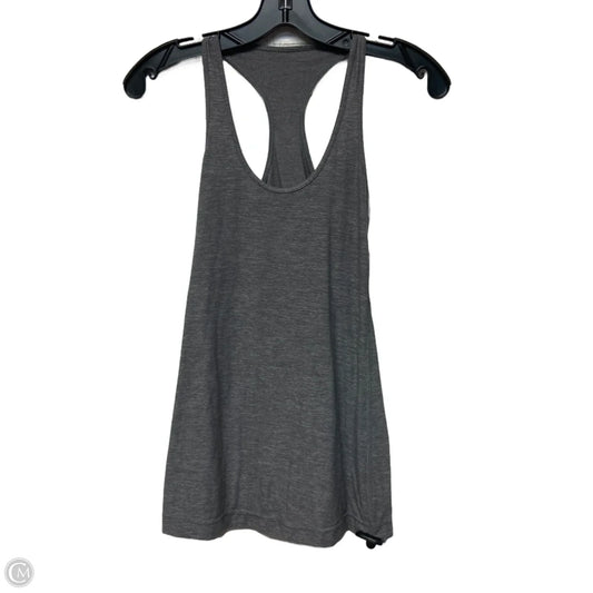 Athletic Tank Top By Lululemon In Grey, Size: S
