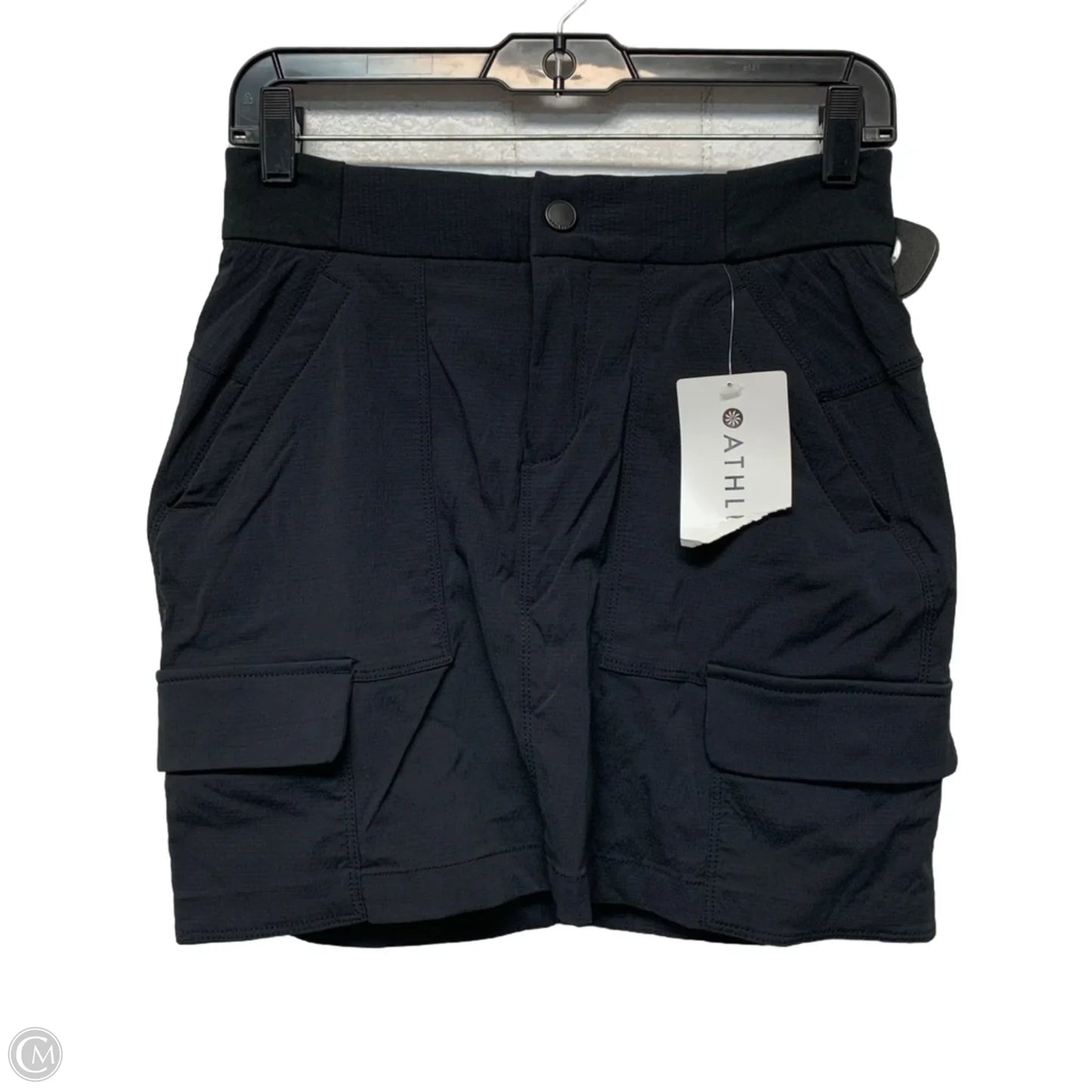 Athletic Skort By Athleta In Black, Size: Xs