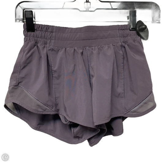 Athletic Shorts By Lululemon In Purple, Size: M