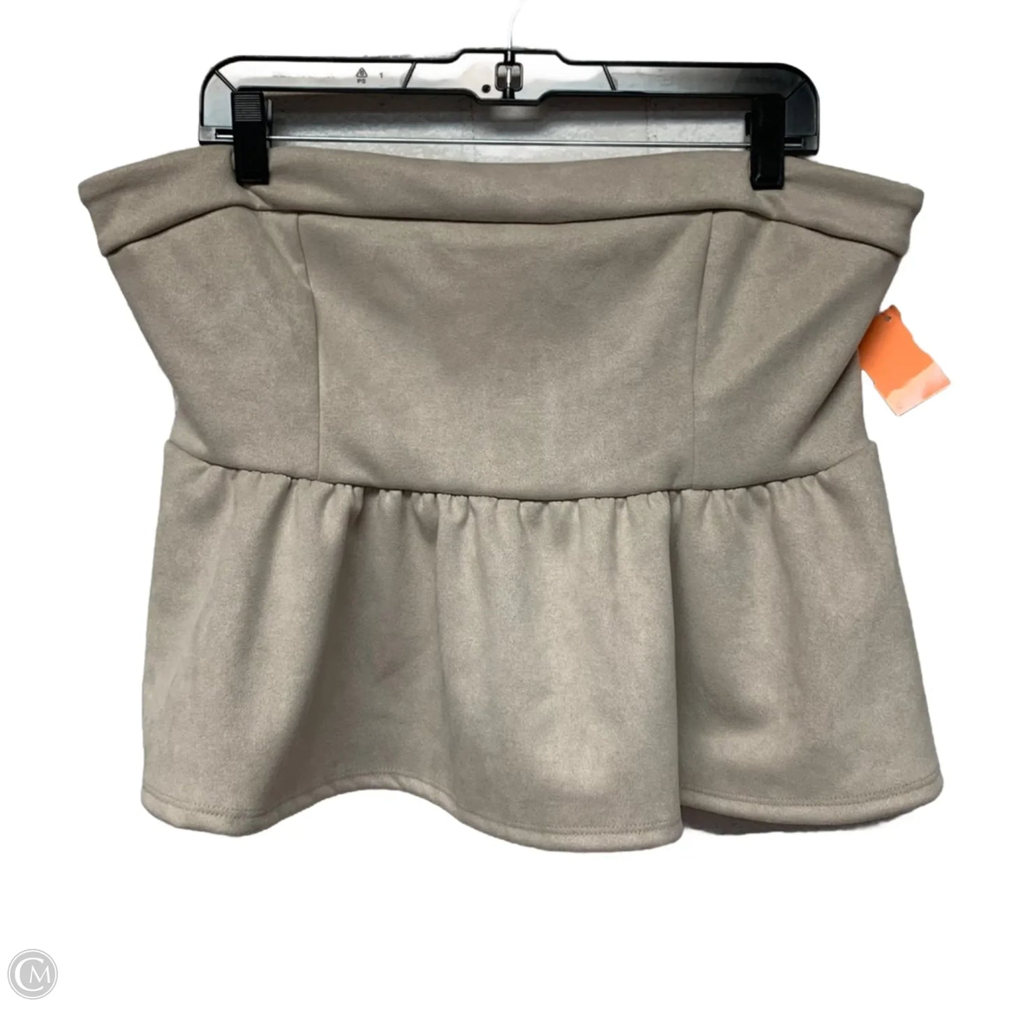 Top Sleeveless By Altard State In Beige, Size: 1x