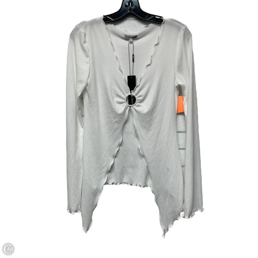 Swimwear Cover-up By Fashion Nova In White, Size: Xl