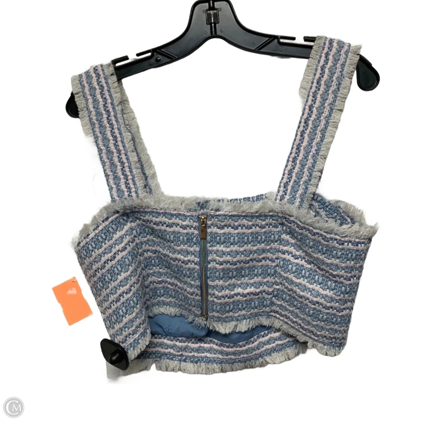 Top Sleeveless By House Of Harlow In Blue, Size: M