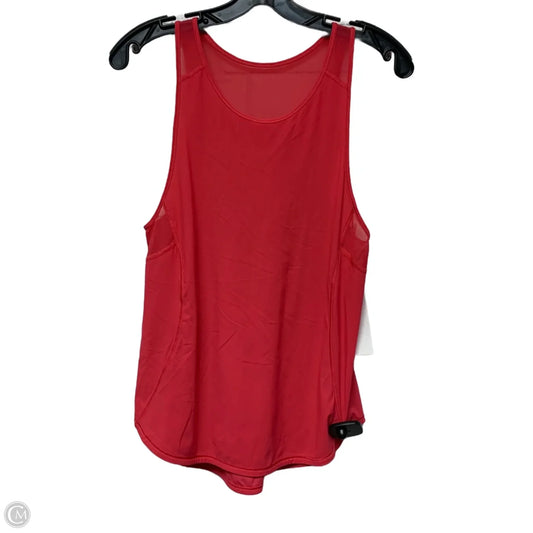 Athletic Tank Top By Lululemon In Pink, Size: S