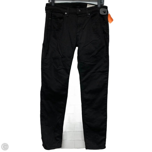 Jeans Boyfriend By Rag And Bone In Black Denim, Size: 4